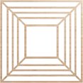 thumbnail image 1 of Ekena Millwork 32"OD x 11 3/4"ID x 3/8"T Raven Wood Fretwork Pierced Ceiling Medallion, Alder, 1 of 3