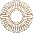 thumbnail image 1 of Ekena Millwork 32"OD x 11 7/8"ID x 3/8"T Cornelius Wood Fretwork Pierced Ceiling Medallion, Red Oak, 1 of 3