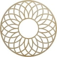 thumbnail image 1 of Ekena Millwork 32"OD x 11"ID x 3/8"T Cannes Wood Fretwork Pierced Ceiling Medallion, Hickory, 1 of 3