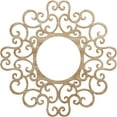 thumbnail image 1 of Ekena Millwork 32"OD x 12 1/4"ID x 1/4"T Reims Wood Fretwork Pierced Ceiling Medallion, Red Oak, 1 of 3