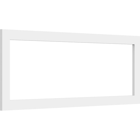 Ekena Millwork 32"W x 12"H x 3/8"P Prescott Decorative Wall Panel (Two-Piece)