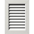 thumbnail image 1 of Ekena Millwork 32"W x 20"H Rectangle Gable Vent (37"W x 25"H Frame Size) Functional, PVC Gable Vent with 1" x 4" Flat Trim Frame, 1 of 14