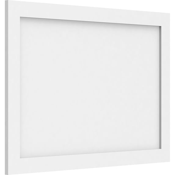 Ekena Millwork 32"W x 22"H x 5/8"P Cornell Flat Panel Decorative Wall Panel