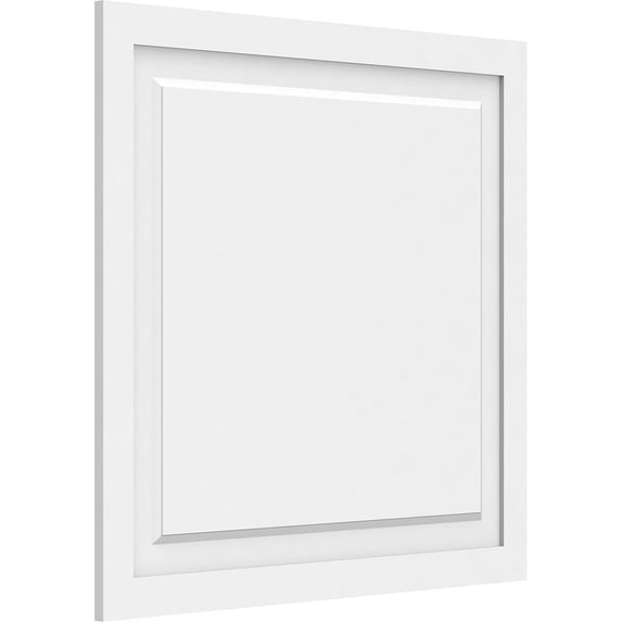 Ekena Millwork 32"W x 30"H x 5/8"P Harrison Raised Panel Decorative Wall Panel