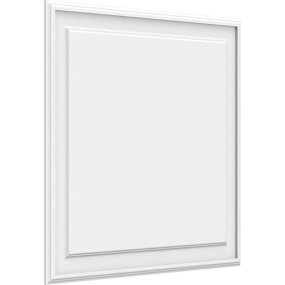 Ekena Millwork 32"W x 30"H x 5/8"P Legacy Raised Panel Decorative Wall Panel