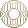 thumbnail image 1 of Ekena Millwork 34"OD x 12 1/2"ID x 1/4"T Empire Wood Fretwork Pierced Ceiling Medallion, Hickory, 1 of 3