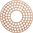 thumbnail image 1 of Ekena Millwork 34"OD x 12 3/8"ID x 1/4"T Fink Wood Fretwork Pierced Ceiling Medallion, Cherry, 1 of 3