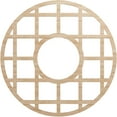 thumbnail image 1 of Ekena Millwork 34"OD x 12 3/8"ID x 1/4"T O'Neal Wood Fretwork Pierced Ceiling Medallion, Alder, 1 of 3