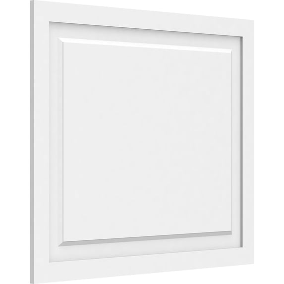 Ekena Millwork 34"W x 28"H x 5/8"P Harrison Raised Panel Decorative Wall Panel
