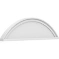 thumbnail image 1 of Ekena Millwork 34"W x 9-1/2"H x 2"P Segment Arch Smooth Architectural Grade PVC Pediment, 1 of 7