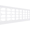 thumbnail image 1 of Ekena Millwork 36"H x 94 1/2"W Englewood PVC Wainscot Paneling Kit, 1 of 13