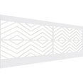 thumbnail image 1 of Ekena Millwork 36"H x 94 1/2"W Genoa PVC Wainscot Paneling Kit, 1 of 13