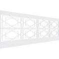 thumbnail image 1 of Ekena Millwork 36"H x 94 1/2"W Lakewood PVC Wainscot Paneling Kit, 1 of 13