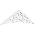 thumbnail image 1 of Ekena Millwork 36"W x 10 1/2"H x 1"P (7/12) Pitch Austin Architectural Grade PVC Gable Pediment, 1 of 5