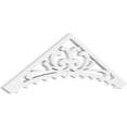 thumbnail image 1 of Ekena Millwork 36"W x 10 1/2"H x 1"P (7/12) Pitch Genova Architectural Grade PVC Gable Pediment, 1 of 5