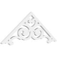 thumbnail image 1 of Ekena Millwork 36"W x 13 1/2"H x 1"P (9/12) Pitch Hurley Architectural Grade PVC Gable Pediment, 1 of 5