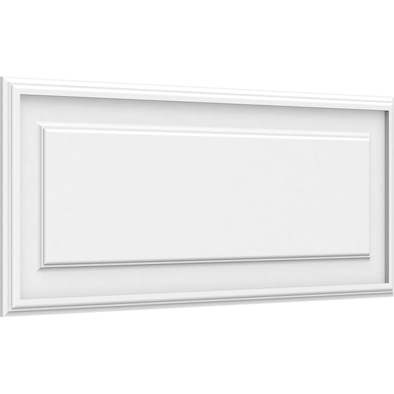 Ekena Millwork 36"W x 14"H x 5/8"P Legacy Raised Panel Decorative Wall Panel