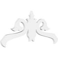 thumbnail image 1 of Ekena Millwork 36"W x 16 1/2"H x 1"P (11/12) Pitch Florence Architectural Grade PVC Gable Pediment, 1 of 5