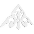 thumbnail image 1 of Ekena Millwork 36"W x 16 1/2"H x 1"P (11/12) Pitch Whitman Architectural Grade PVC Gable Pediment, 1 of 5