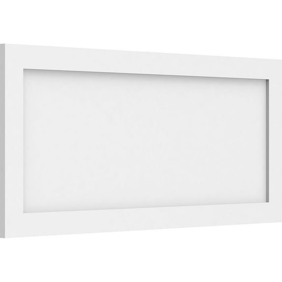 Ekena Millwork 36"W x 16"H x 5/8"P Cornell Flat Panel Decorative Wall Panel