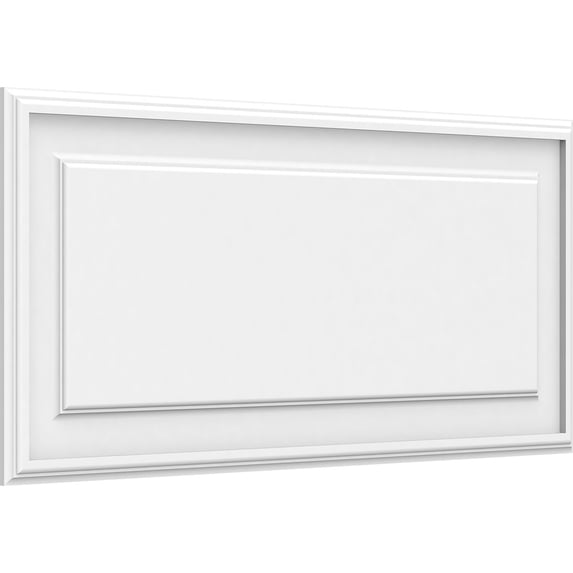 Ekena Millwork 36"W x 16"H x 5/8"P Legacy Raised Panel Decorative Wall Panel