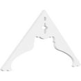 thumbnail image 1 of Ekena Millwork 36"W x 18"H x 1"P (12/12) Pitch Heath Architectural Grade PVC Gable Pediment, 1 of 5