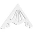 thumbnail image 1 of Ekena Millwork 36"W x 18"H x 1"P (12/12) Pitch Marshall Architectural Grade PVC Gable Pediment, 1 of 7
