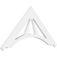 thumbnail image 1 of Ekena Millwork 36"W x 18"H x 1"P (12/12) Pitch Stanford Architectural Grade PVC Gable Pediment, 1 of 5