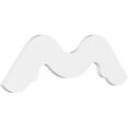 thumbnail image 1 of Ekena Millwork 36"W x 21"H x 1"P (14/12) Pitch Midway Architectural Grade PVC Gable Pediment, 1 of 5