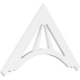 thumbnail image 1 of Ekena Millwork 36"W x 21"H x 1"P (14/12) Pitch Stanford Architectural Grade PVC Gable Pediment, 1 of 5