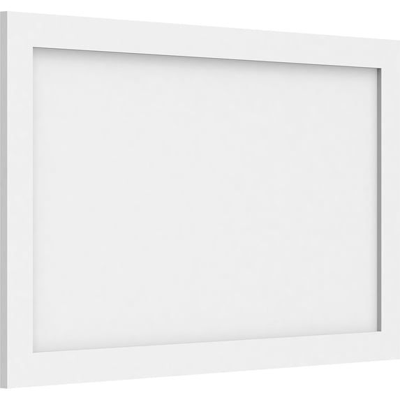 Ekena Millwork 36"W x 22"H x 5/8"P Cornell Flat Panel Decorative Wall Panel