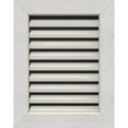 thumbnail image 1 of Ekena Millwork 36"W x 36"H Rectangle Gable Vent (41"W x 41"H Frame Size): Primed, Functional, Rough Sawn Western Red Cedar Gable Vent w/ 1" x 4" Flat Trim Frame, 1 of 6