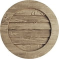 thumbnail image 1 of Ekena Millwork 36"W x 36"H Timberthane Sandblasted Round Faux Wood Non-Functional Gable Vent, Primed Tan, 1 of 5