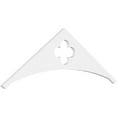 thumbnail image 1 of Ekena Millwork 36"W x 6"H x 1"P (4/12) Pitch Turner Architectural Grade PVC Gable Pediment, 1 of 5