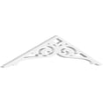 thumbnail image 1 of Ekena Millwork 36"W x 7 1/2"H x 1"P (5/12) Pitch Bordeaux Architectural Grade PVC Gable Pediment, 1 of 5