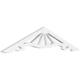 thumbnail image 1 of Ekena Millwork 36"W x 7 1/2"H x 1"P (5/12) Pitch Marshall Architectural Grade PVC Gable Pediment, 1 of 5