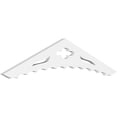 thumbnail image 1 of Ekena Millwork 36"W x 7 1/2"H x 1"P (5/12) Pitch Wellington Architectural Grade PVC Gable Pediment, 1 of 5