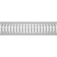 thumbnail image 1 of Ekena Millwork 38"H x 12'L Fiberthane Oxford Unassembled Balustrade Railing Kit, Style N (7 5/8" On-Center Spacing to Pass 4" Sphere Code), 1 of 6