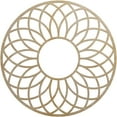 thumbnail image 1 of Ekena Millwork 38"OD x 13"ID x 3/8"T Cannes Wood Fretwork Pierced Ceiling Medallion, Hickory, 1 of 3