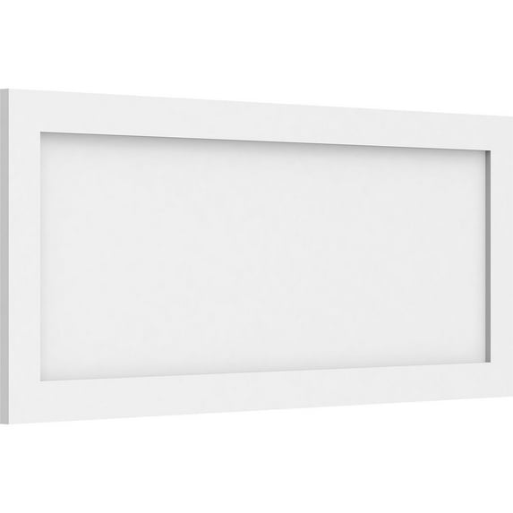 Ekena Millwork 38"W x 16"H x 5/8"P Cornell Flat Panel Decorative Wall Panel