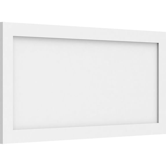 Ekena Millwork 38"W x 18"H x 5/8"P Cornell Flat Panel Decorative Wall Panel