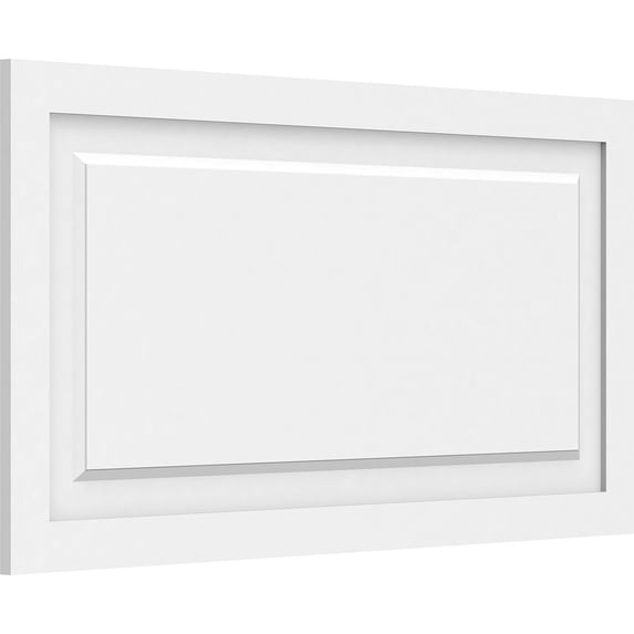 Ekena Millwork 38"W x 20"H x 5/8"P Harrison Raised Panel Decorative Wall Panel