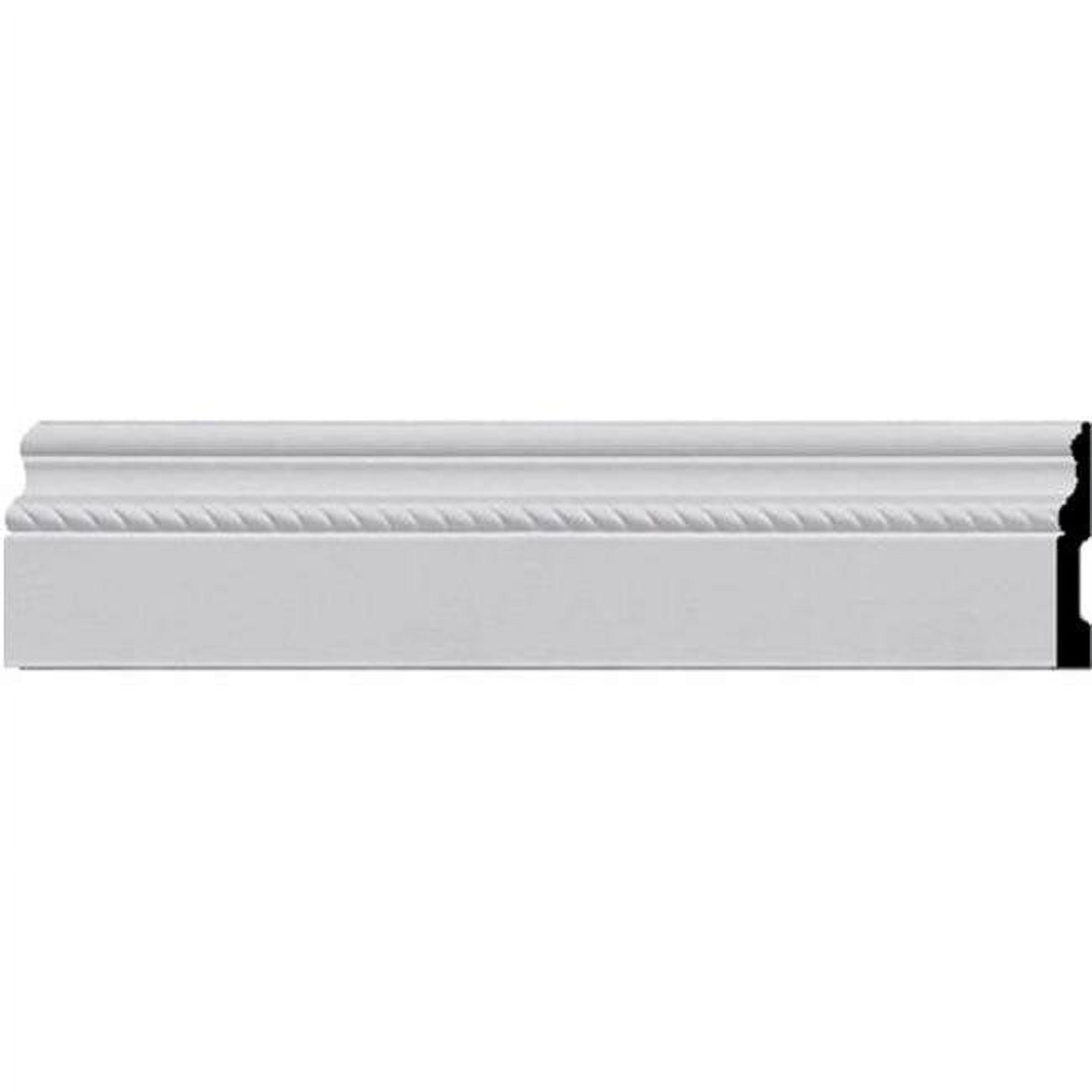 Architectural Primed Polyurethane 4.5"H Baseboard Moulding