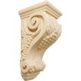 thumbnail image 1 of Ekena Millwork 4 1/2"W x 5"D x 10"H Medium Grape Corbel, Maple, 1 of 4