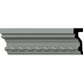 thumbnail image 1 of Ekena Millwork 4 1/4"H x 1 1/2"P x 94 1/8"L (1 1/4" Repeat) Rope Chair Rail (2-Pack), 1 of 6