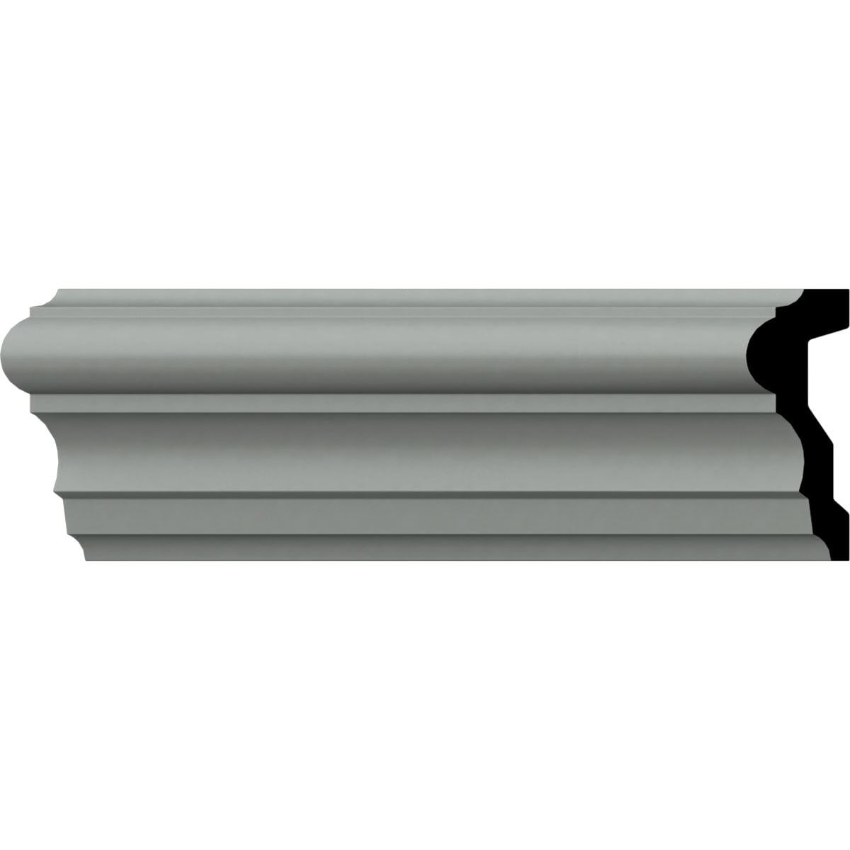 Claremont 4.25'' H x 96'' W Primed Polyurethane Chair Rail Moulding