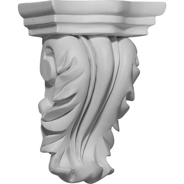 Ekena Millwork 4 1/4"W x 2 5/8"D x 5 3/4"H Blackthorne Corbel