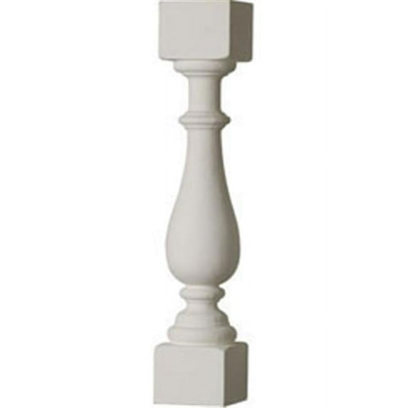 Ekena Millwork BAL04X23TR 4.25 In. W X 23 In. H Architectural Traditional Baluster - 5.87 In. With On Center Spacing To Pass 4 In. Sphere Code