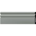 thumbnail image 1 of Ekena Millwork 4 3/4"H x 1/2"P x 94 1/2"L Bradford Baseboard Moulding, 1 of 6
