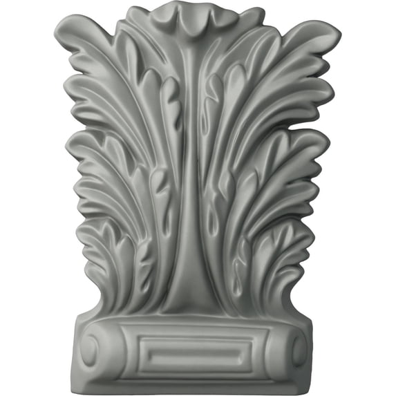 Ekena Millwork 4 3/4"W x 6 1/2"H x 1 1/8"P Oxford Center Onlay